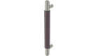 Rockwood 1" dia Round Upholstery Leather Pulls - Round Ends